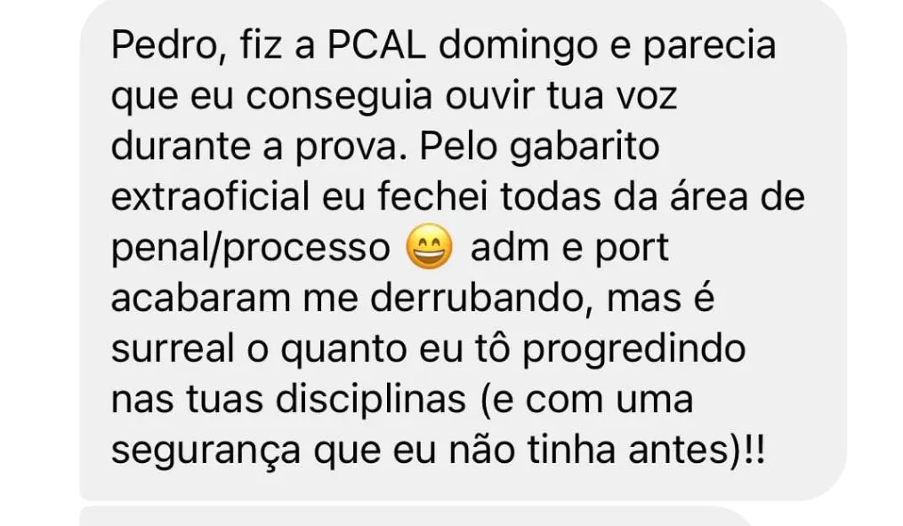 Depoimento de aluno 4